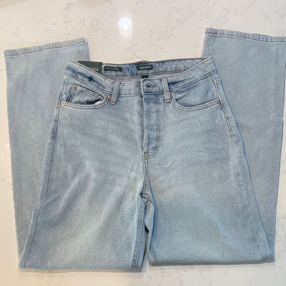 NWT Wild Fable super high-rise straight jeans Size 6 - Picture 4 of 13